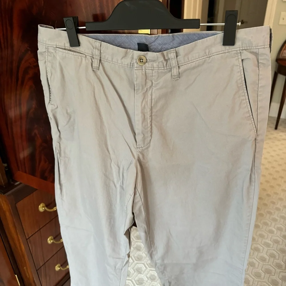 J.Crew Essex Classic Fit Chino Pants Khaki Mens 36x34